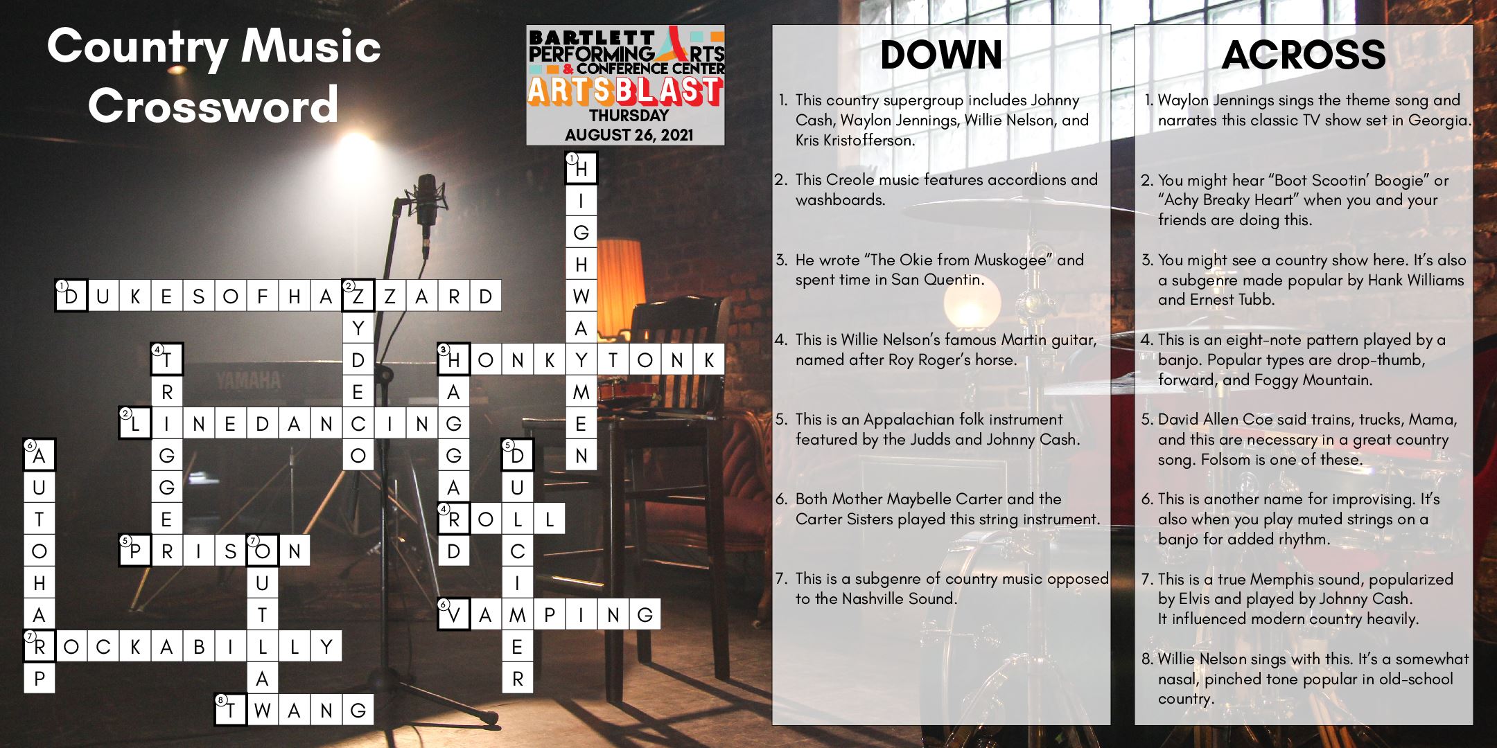 Country Crossword ANSWERS-01