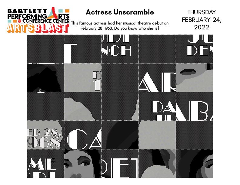 Actress unscramble