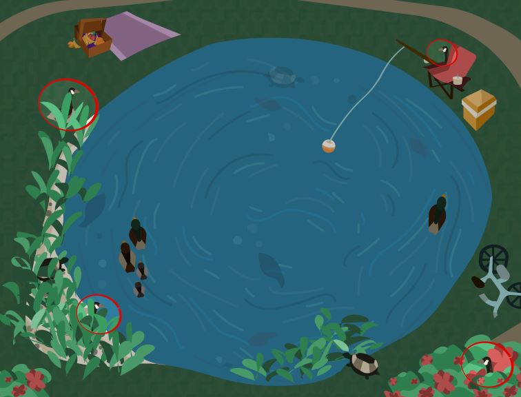 Find the geese ANSWERS-01