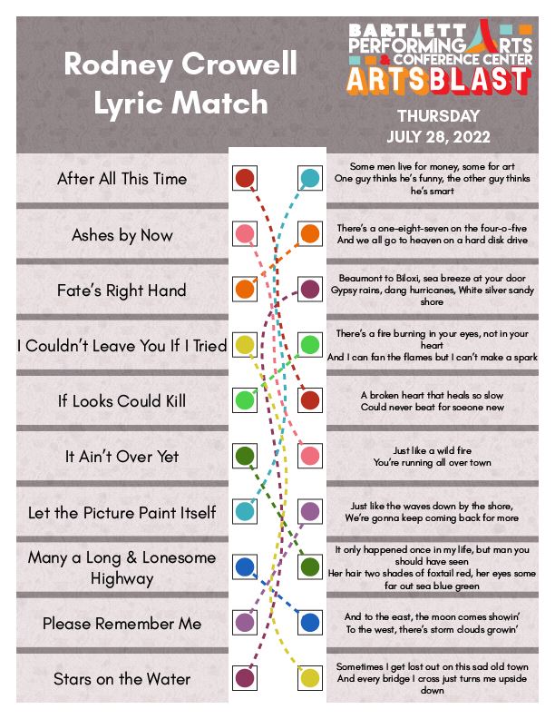 Lyric Match ANSWERS-01