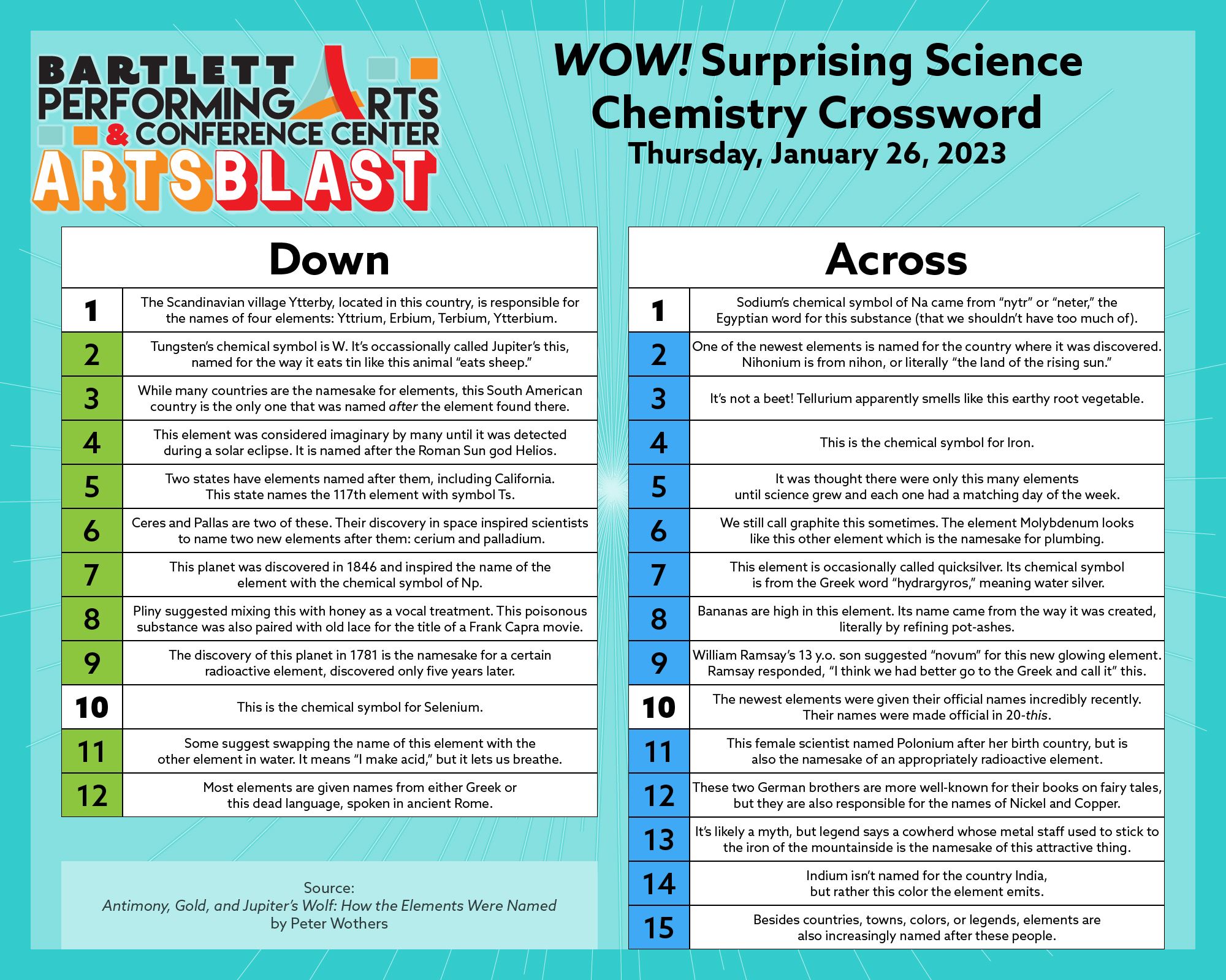 WOW Science Crossword Hints-01