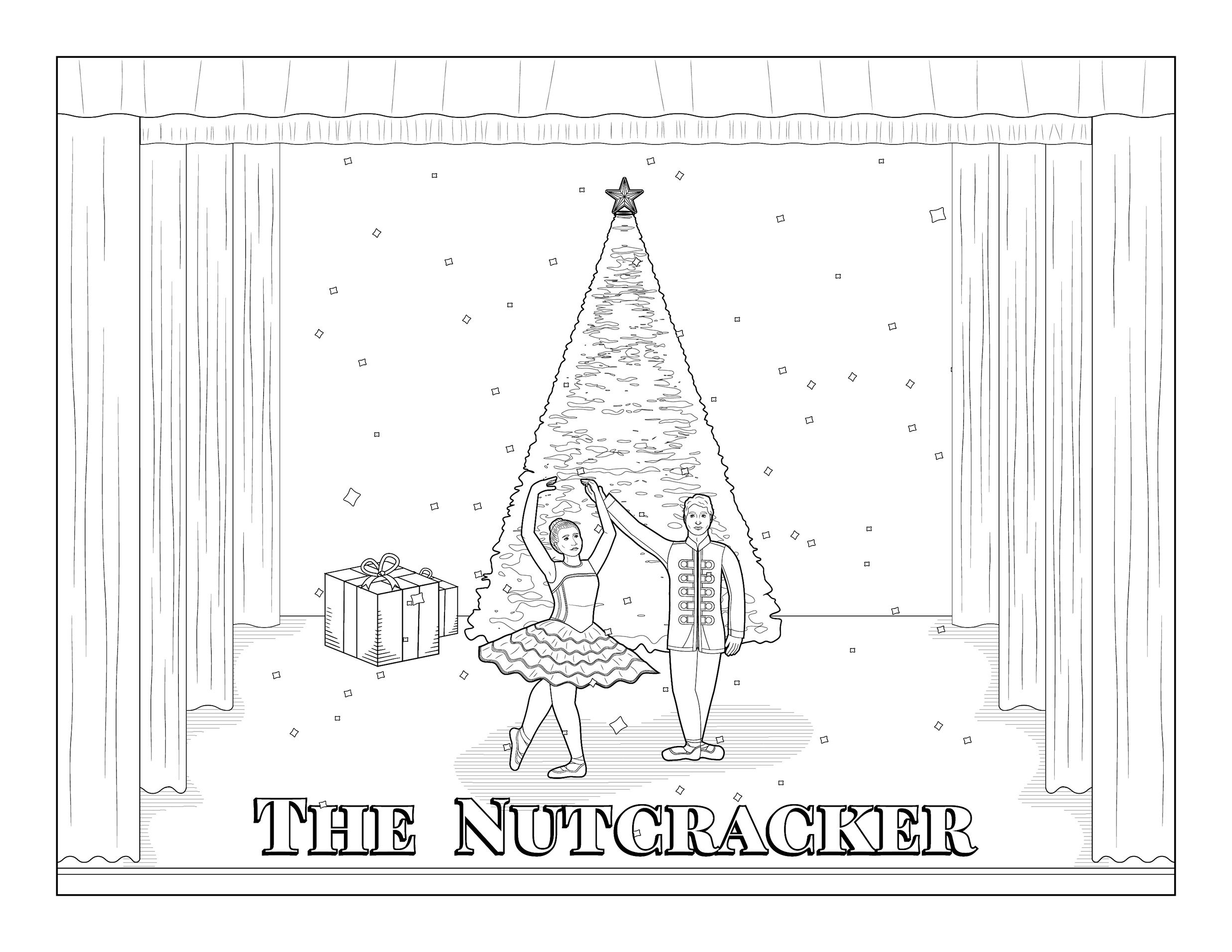 Nutcracker Coloring Page